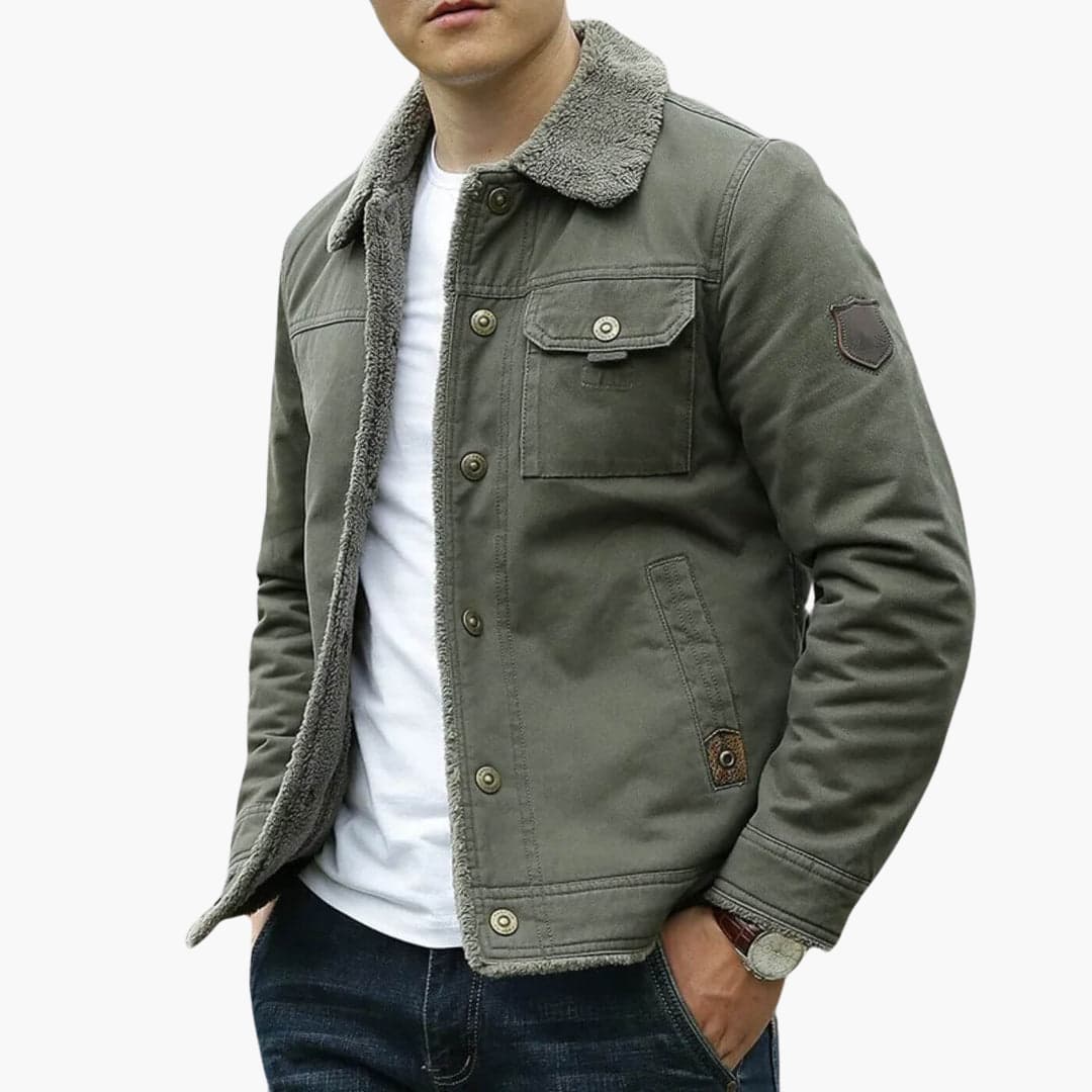 Adam | Fleece-Lined Winter Jacket