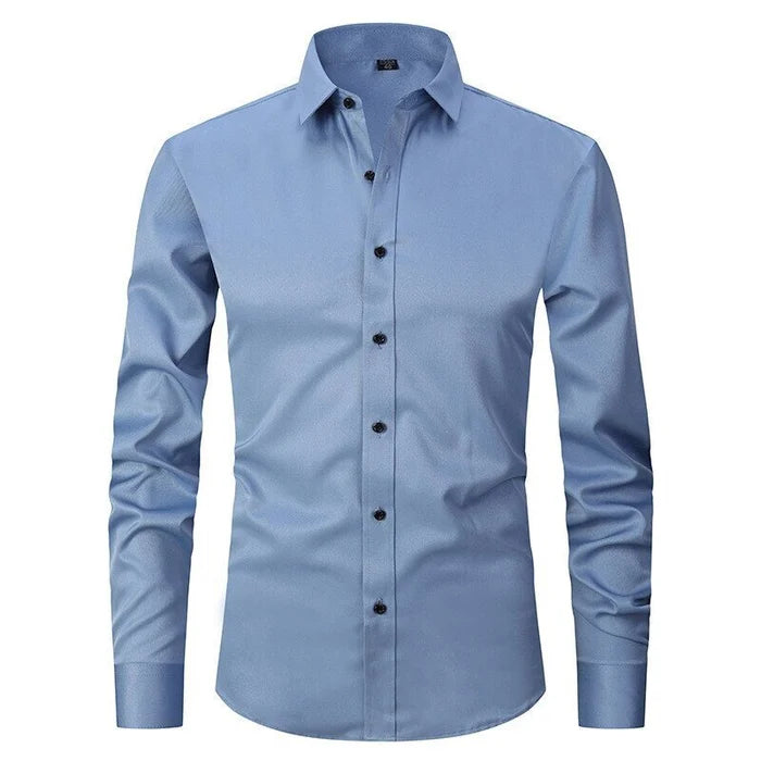 Lucas | Stretchy Wrinkle-Resistant Shirt