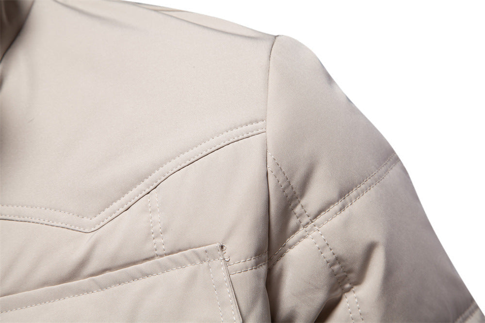 Leyton | Fleece-Lined Stand Collar Jacket