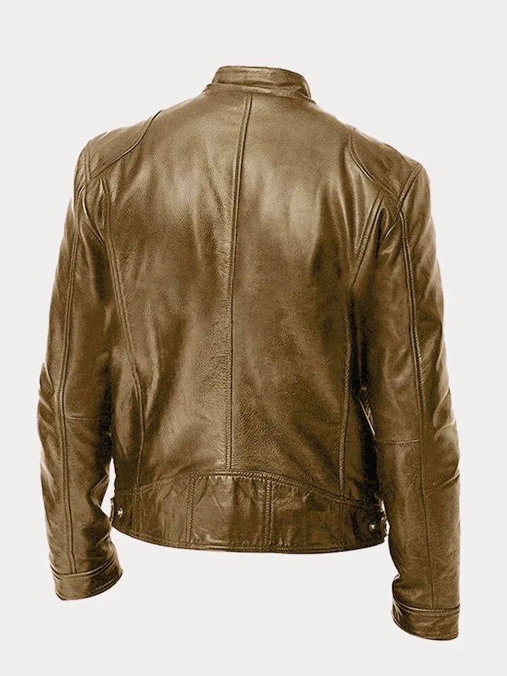 JAMES | CASUAL LEATHER JACKET